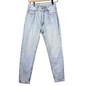 J. Galt Shanghai Womens Jeans Light Wash‎ Cotton Denim Zipper Fly size M